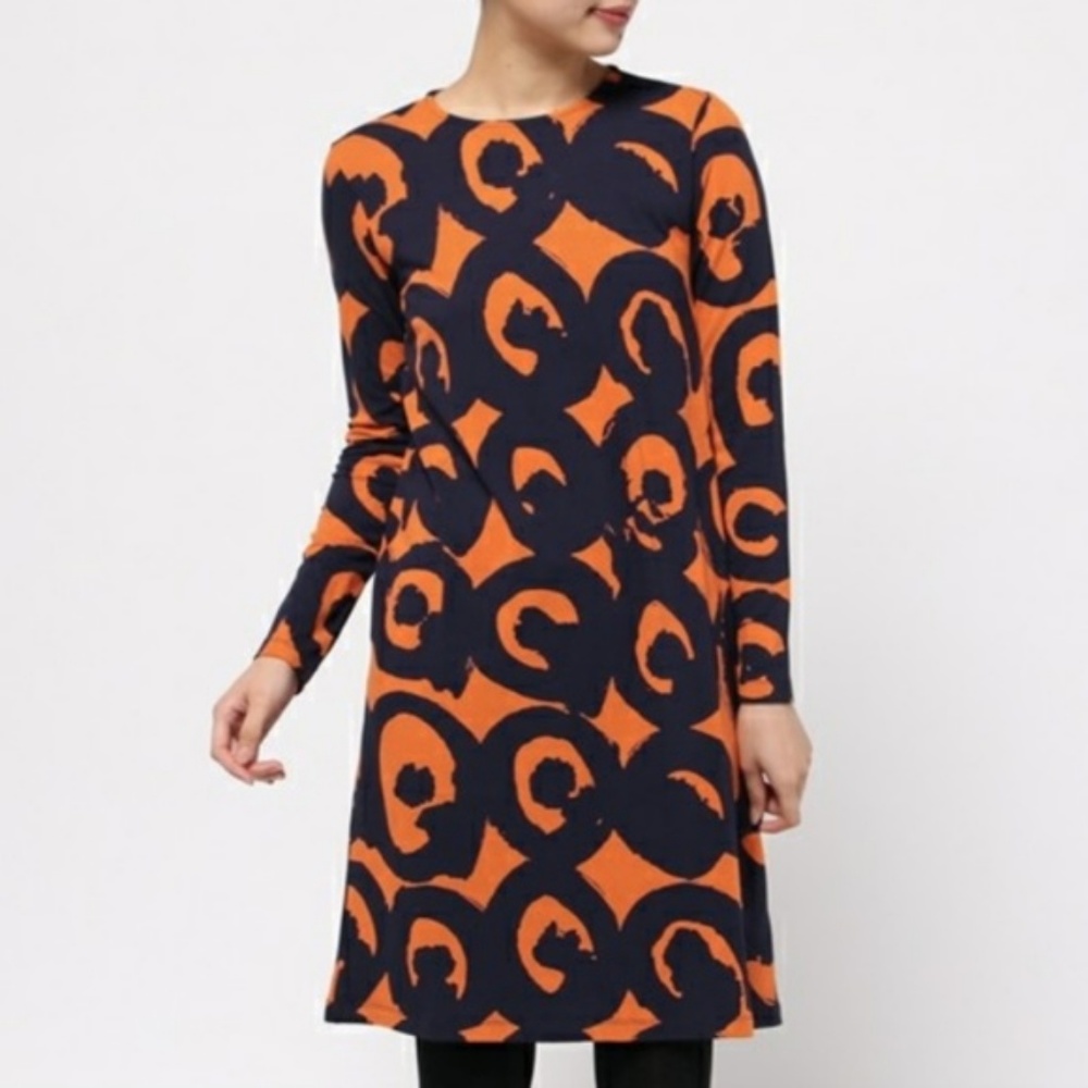 NWT MARIMEKKO Huuhkatti Dress Size Large
